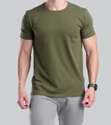 Foto da camiseta enviada pela loja